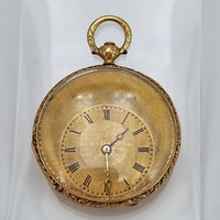 18ct GOLD POCKET WATCH CIRCA 1860-1869