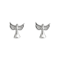 Sterling Silver Earring PIPPA small angel stud