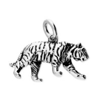 Sterling Silver Pendant Chinese Year of the Tiger