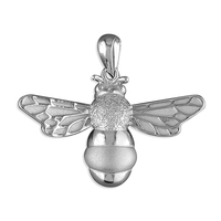 Sterling Silver Pendant Bumble Bee